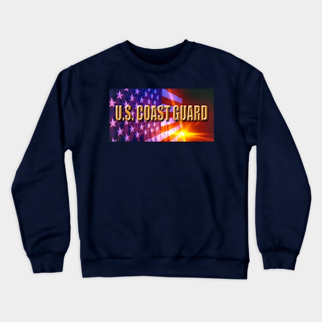 U.S. Coast Guard Crewneck Sweatshirt by robophoto